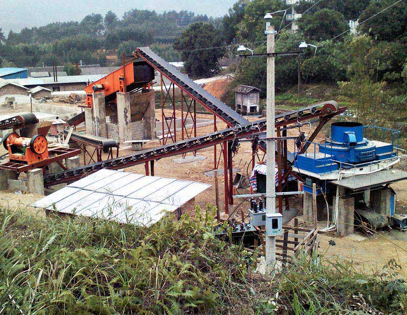 石英石制砂生產線