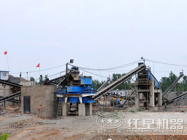 制砂機生產現場
