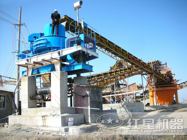 制砂生產線現場