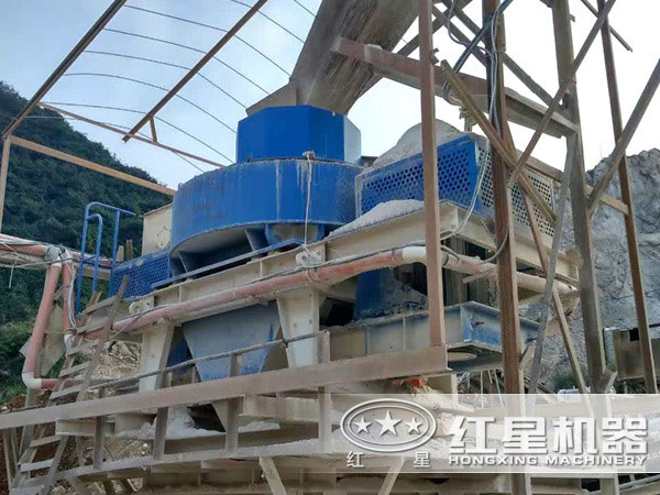 制砂機工作現場 制砂機工作現場