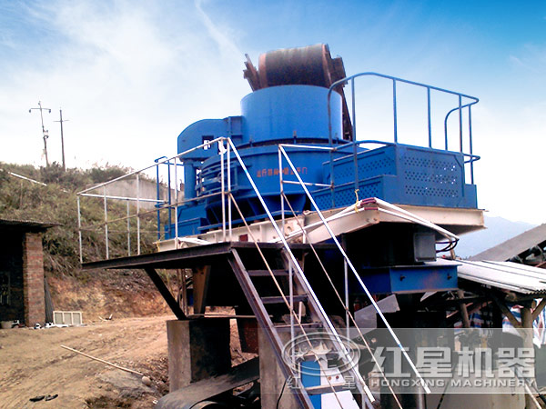 制砂生產現場 制砂生產現場