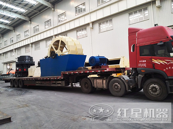 洗沙機發(fā)貨現(xiàn)場 洗沙機發(fā)貨現(xiàn)場