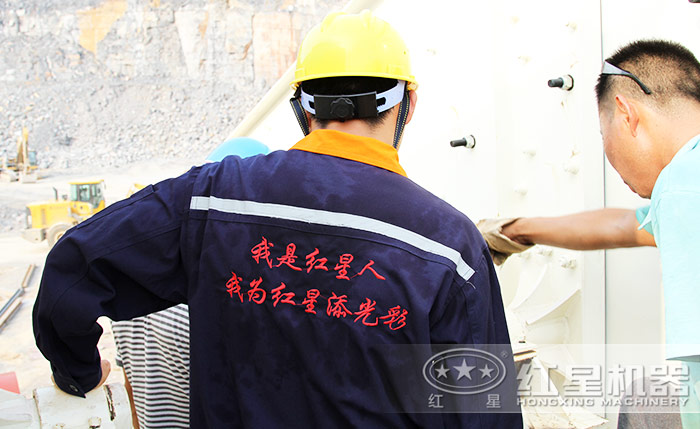 紅星為客戶安裝現場 紅星為客戶安裝現場