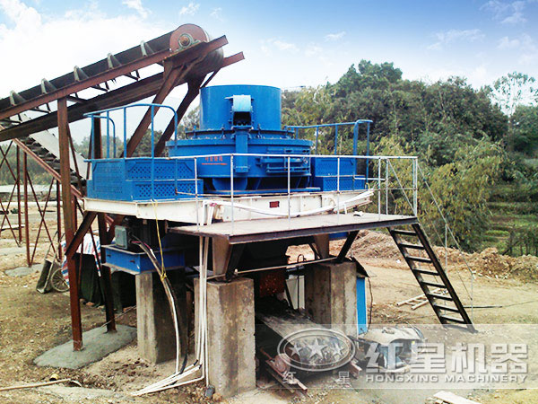 制砂機生產現場