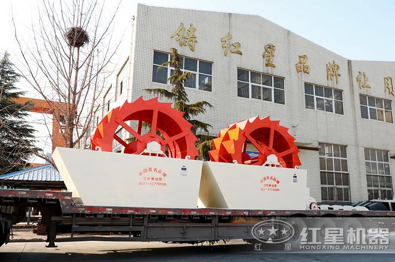 洗砂機發貨現場 洗砂機發貨現場