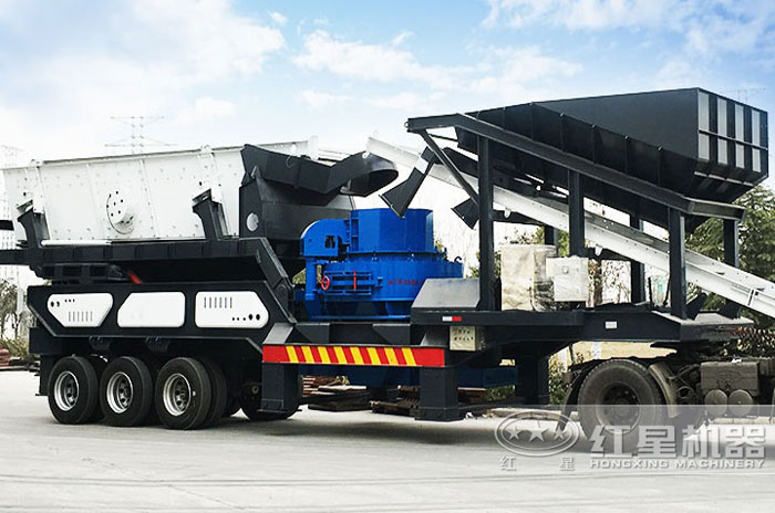 移動式青石打沙機(jī) 移動式青石打沙機(jī)