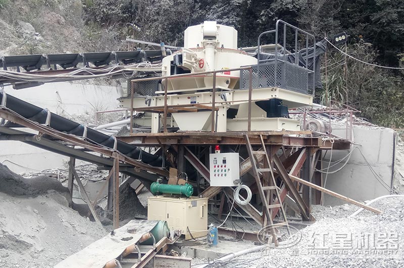 制砂機生產工藝現場圖 制砂機生產工藝現場圖