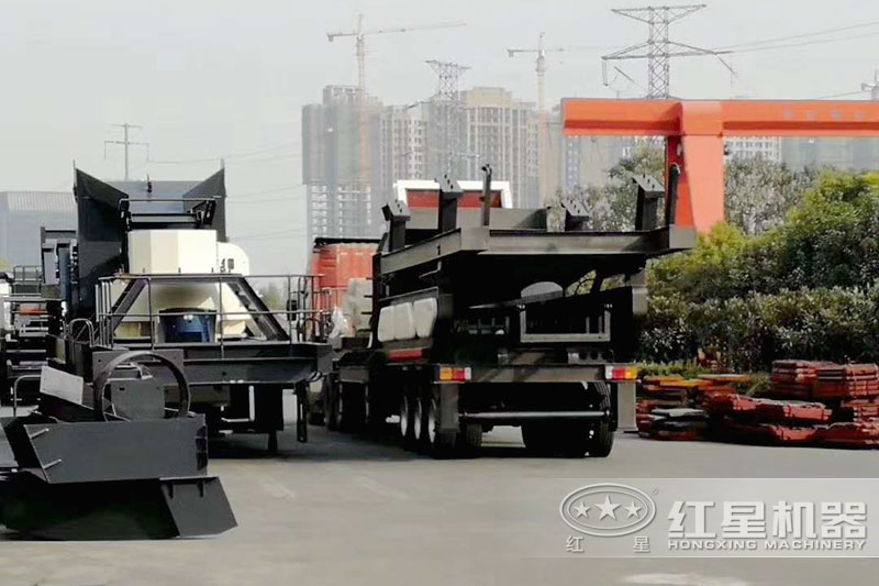 兩臺流動制砂機再發(fā)貨 兩臺流動制砂機再發(fā)貨