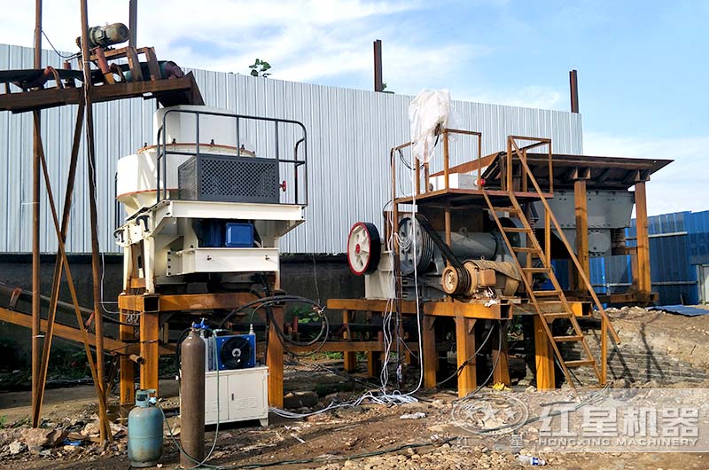 粘土砂生產現場 粘土砂生產現場