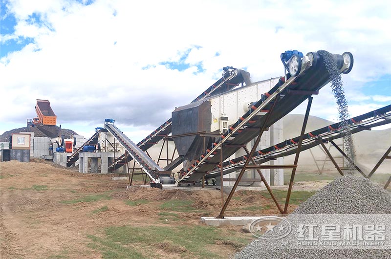海南時產200t砂石生產現場 海南時產200t砂石生產現場