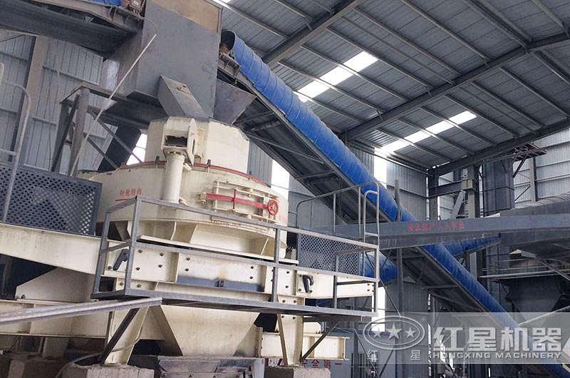 室內環保型制砂現場 室內環保型制砂現場