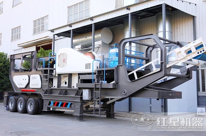 移動石料制砂機廠區展示 移動石料制砂機廠區展示