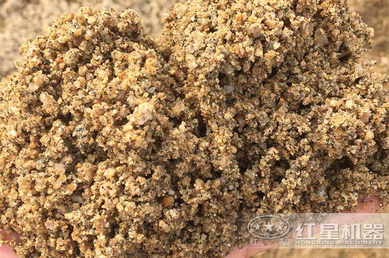 水洗后的沙子成品圖 水洗后的沙子成品圖