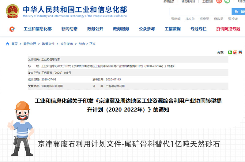 京津冀廢石利用計(jì)劃文件 京津冀廢石利用計(jì)劃文件