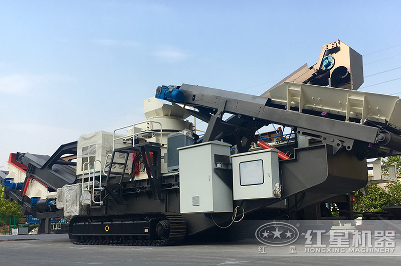 靈活轉場、生產自由的履帶移動破碎站 靈活轉場、生產自由的履帶移動破碎站