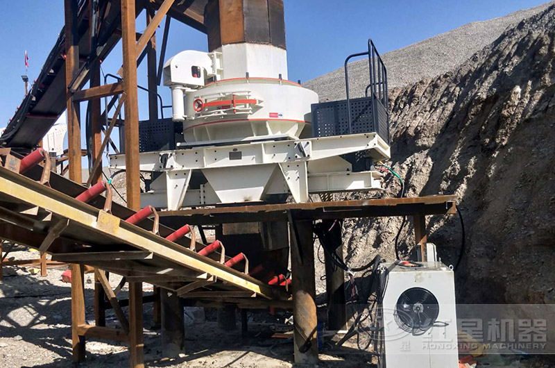 雙電機驅動VSI離心制砂機現場 雙電機驅動VSI離心制砂機現場
