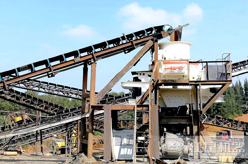 沖擊式制砂機作業現場 沖擊式制砂機作業現場