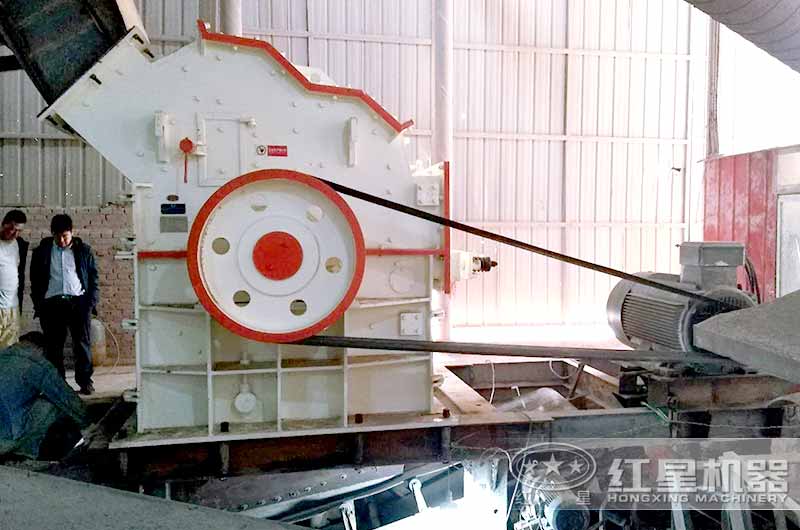 煤矸石制砂機現場安裝 煤矸石制砂機現場安裝