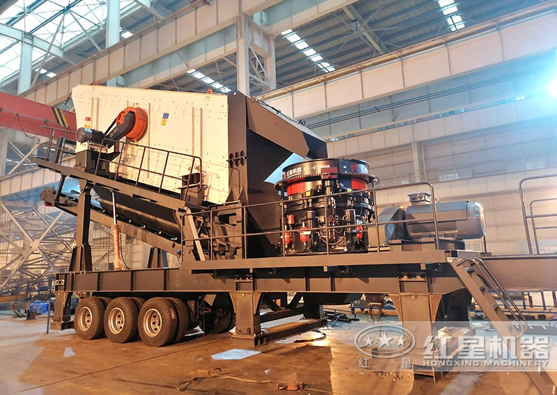 簡易式移動破碎站搭載圓錐破碎機 簡易式移動破碎站搭載圓錐破碎機