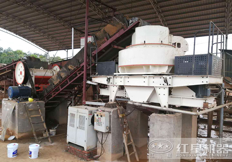 VSI固定式制砂機生產線 VSI固定式制砂機生產線