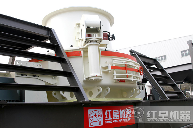 紅星移動式制砂機細節部分