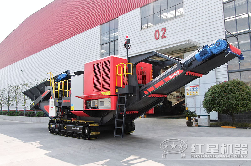 履帶式移動破碎制砂機圖片 履帶式移動破碎制砂機圖片